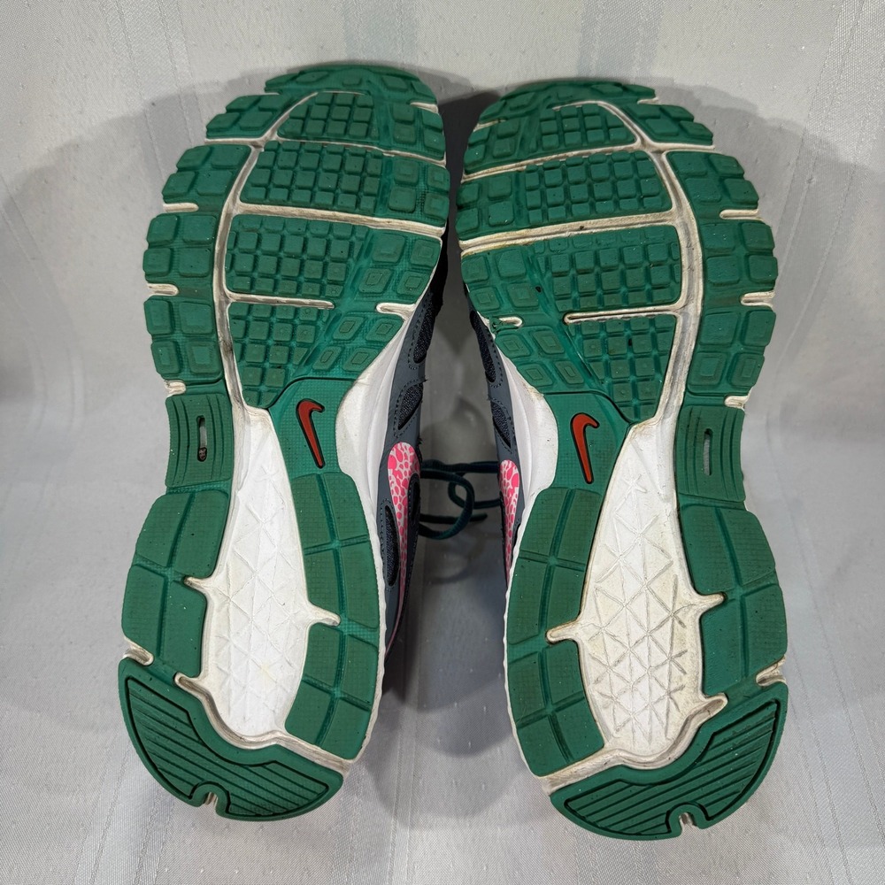 Nike Revolution 2 Running Shoes Womens‎ 9.5 Gray Pink Green 554902-409 - Picture 7 of 8